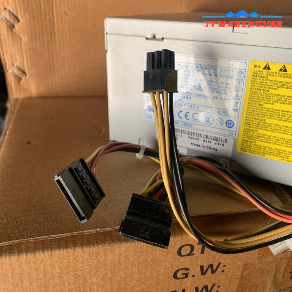 Dell Precision Vostro 350W Power Supply  PS-6351-2 0FU913 FU913