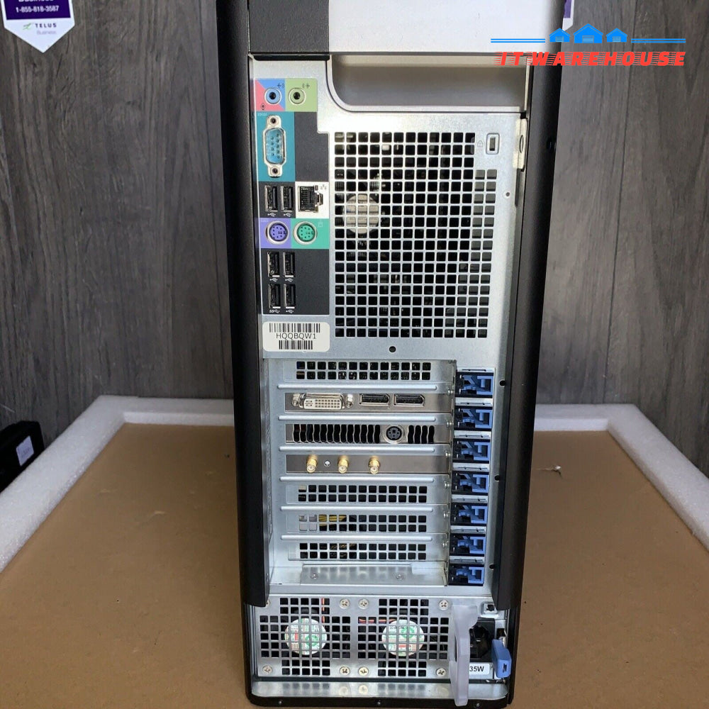Dell Precision Workstation T5600 Xeon 16GB 500GB SSD Win 10 Wifi Quadro 5000 GPU