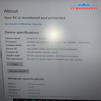 Dell Precision Workstation T5600 Xeon 16GB 500GB SSD Win 10 Wifi Quadro 5000 GPU
