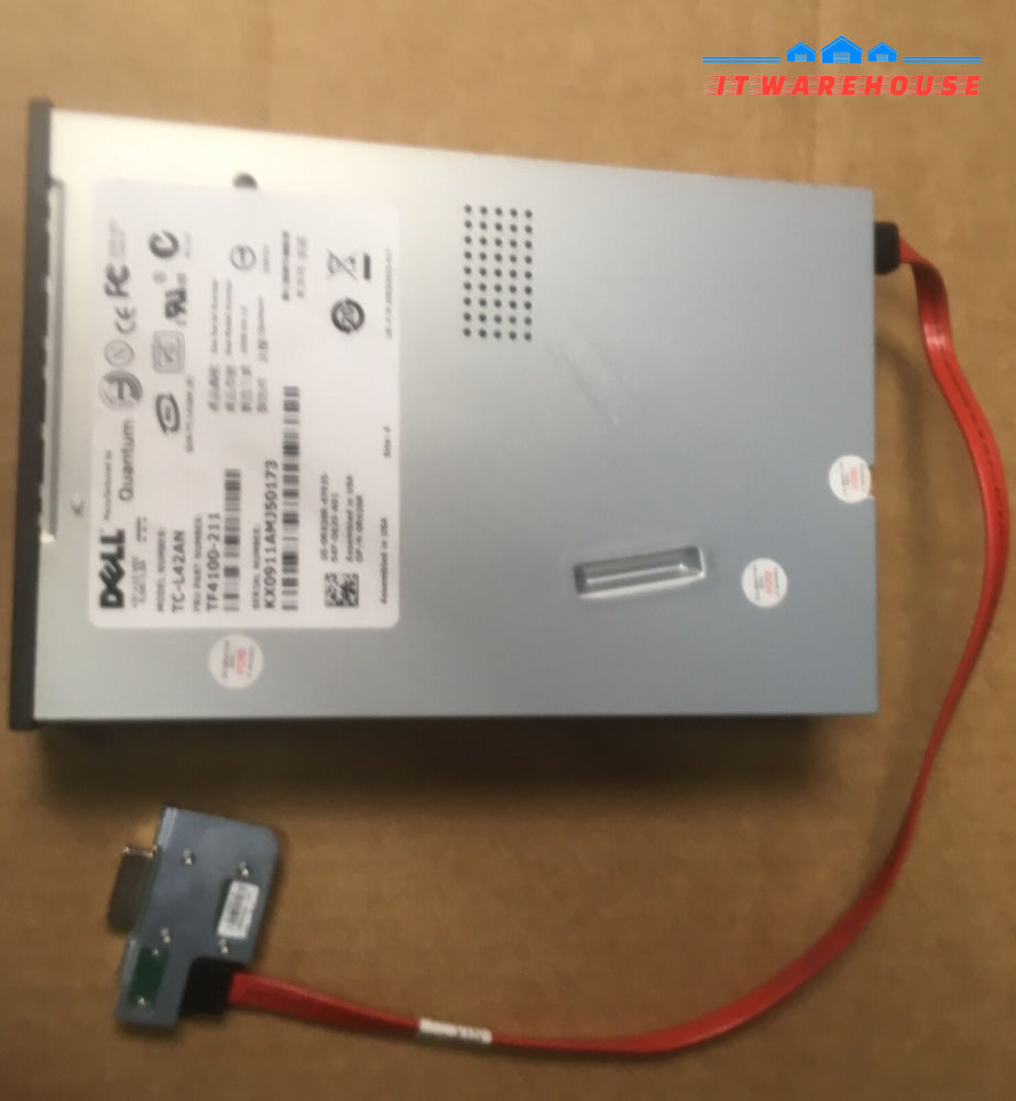 + Dell Quantum Lto4 Ultrium4 Sas Internal Drive Tc-L42An Tf4100-211 R626R Tested