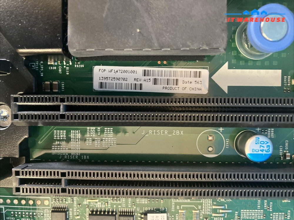 Dell R630 Server Motherboard 0Cncjw Ddr4 Dual E5-2630V3 Cpu W/ Sfp + Card Xgrff ~