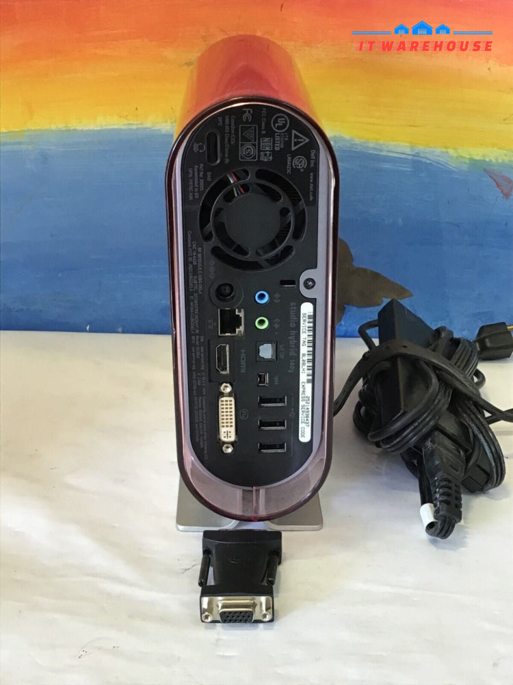 DELL Studio Hybrid 140g Desktop Intel T2390 1.86GHz 3GB RAM 500GB HDD Win7Pro