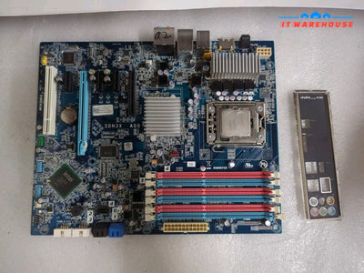 Dell Studio Xps 9100 Motherboard /W I7-930 Cpu + Io Shield 5Dn3X 05Dn3X Tested -