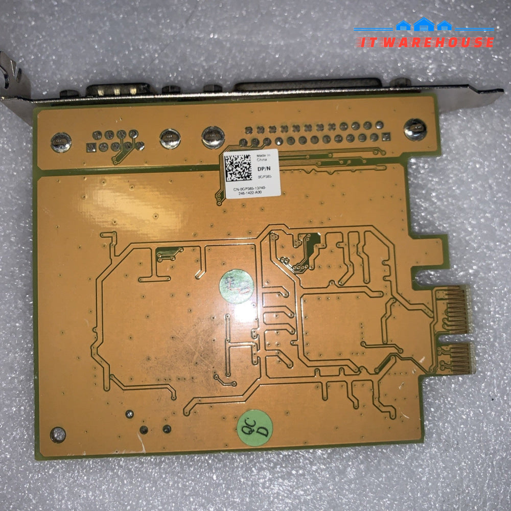 Dell Sunix PCIe x1 Serial and Parallel Expansion Multi I/O Card 0GP385