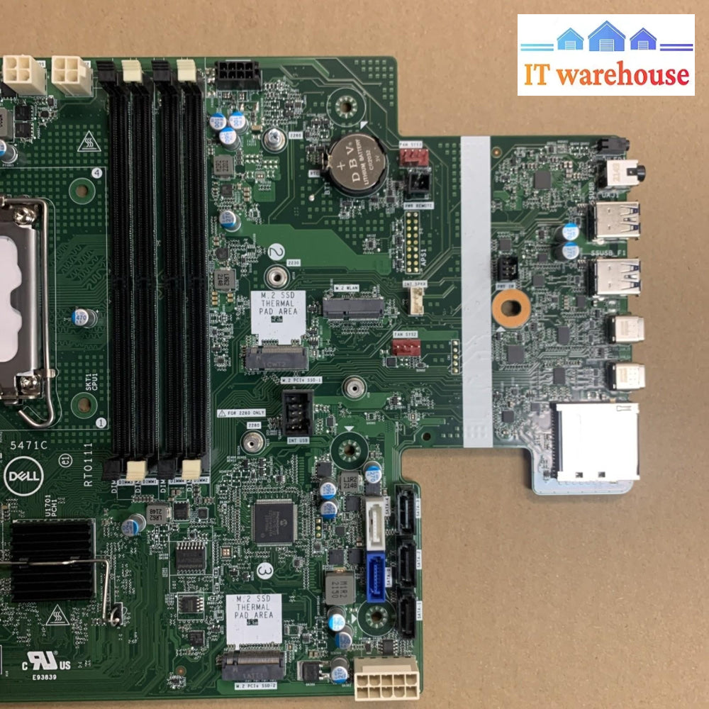 Dell T3660 Workstation LGA1200 0N0992 J1C3P Motherboard Bent Pins(For parts )  +