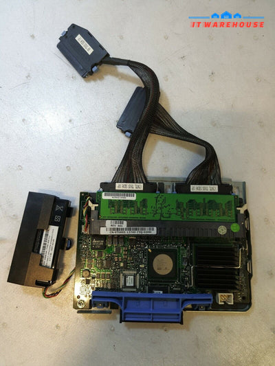 - Dell TU005 Raid Controller Perc 5i PCI-E SAS with Tray & Battery