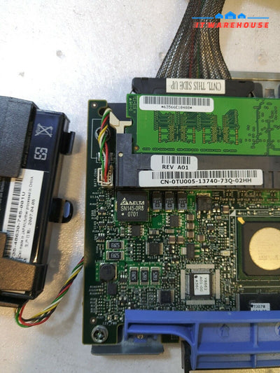 - Dell TU005 Raid Controller Perc 5i PCI-E SAS with Tray & Battery