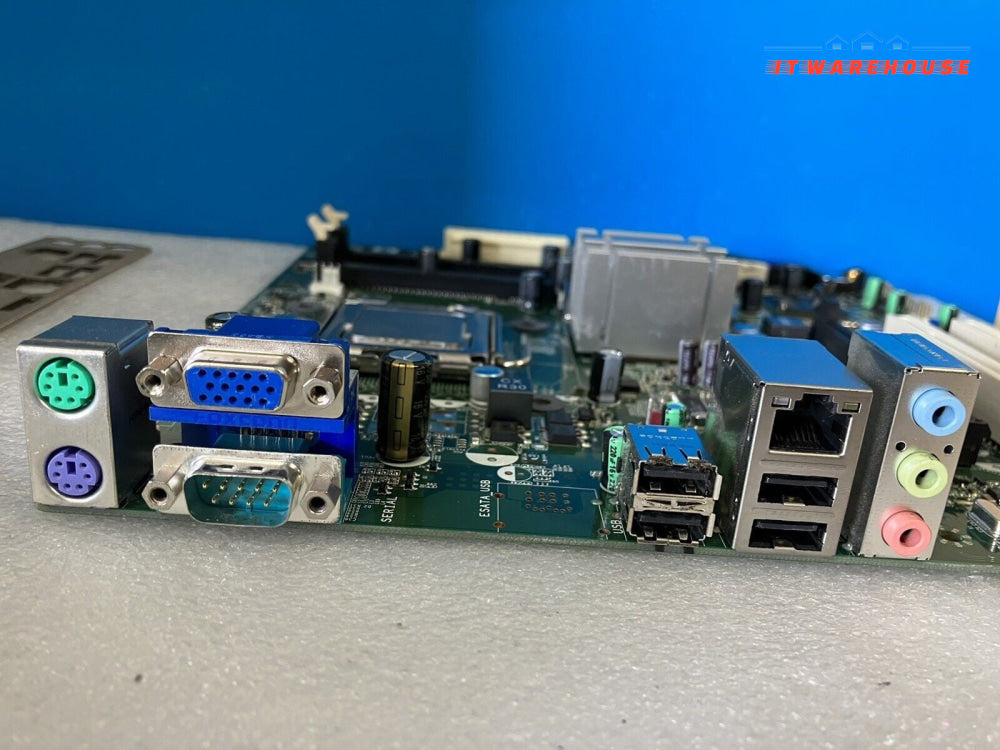 ~ DELL VOSTRO 220 MOTHERBOARD G45M03 0JJW8N E93839 W/ Pentium E5300 & IO Shield