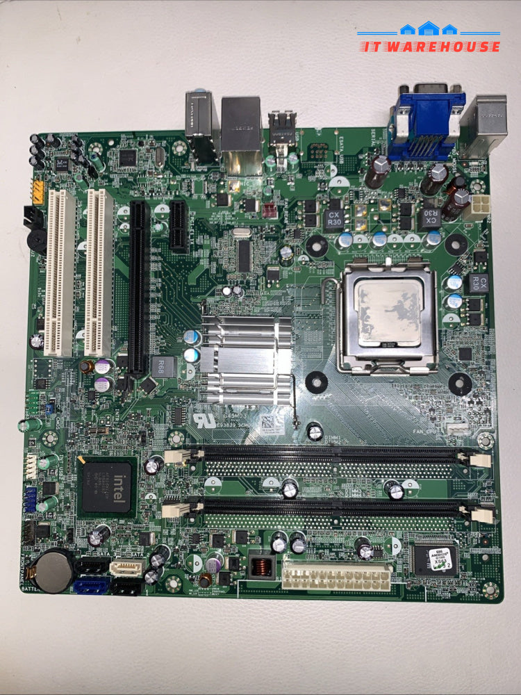 DELL VOSTRO 220 MOTHERBOARD G45M03 0JJW8N E93839 W/ Pentium E5300 -No IO Shield