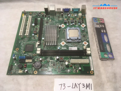 + Dell Vostro 230 Motherboard 09152-1 7N90W w/ Intel E7500 2.90GHz Genuine Plate