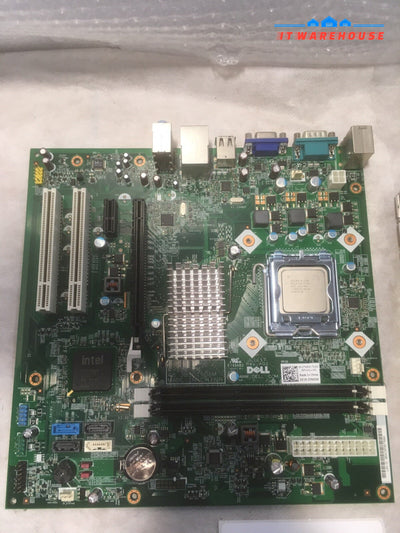 + Dell Vostro 230 Motherboard 09152-1 7N90W w/ Intel E7500 2.90GHz Genuine Plate
