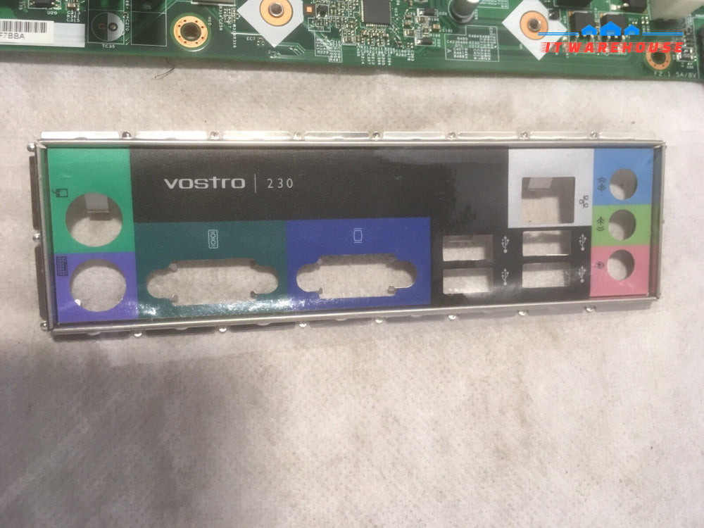 + Dell Vostro 230 Motherboard 09152-1 7N90W w/ Intel E7500 2.90GHz Genuine Plate