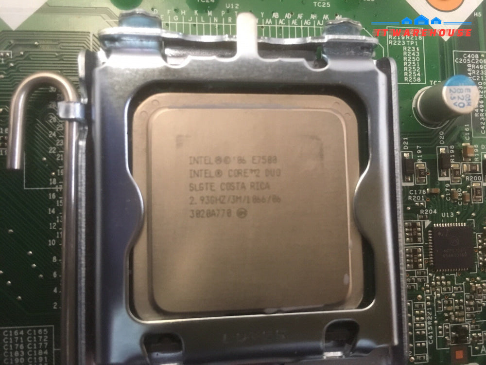 + Dell Vostro 230 Motherboard 09152-1 7N90W w/ Intel E7500 2.90GHz Genuine Plate