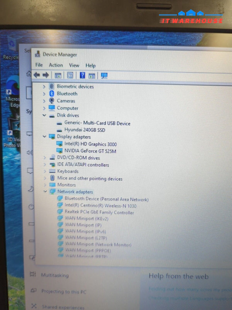 Dell Vostro 3750 17.3’’ Laptop Intel i7-2670QM/8GB RAM/240GB SSD/ Win 10 (*READ)-