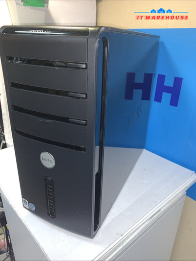 Dell Vostro 410 Desktop Quad core Q6600 3.25GB 500GB Windows XP Pro sp3 HD 2400