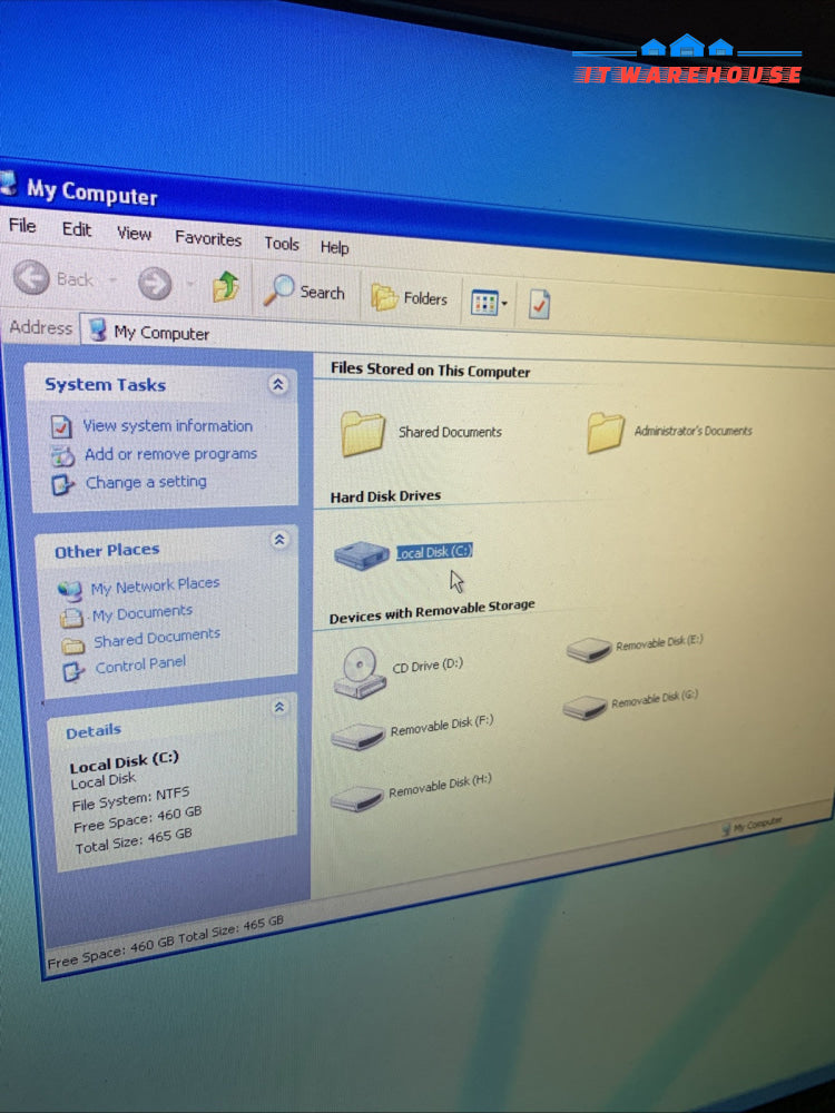 Dell Vostro 410 Desktop Quad core Q6600 3.25GB 500GB Windows XP Pro sp3 HD 2400