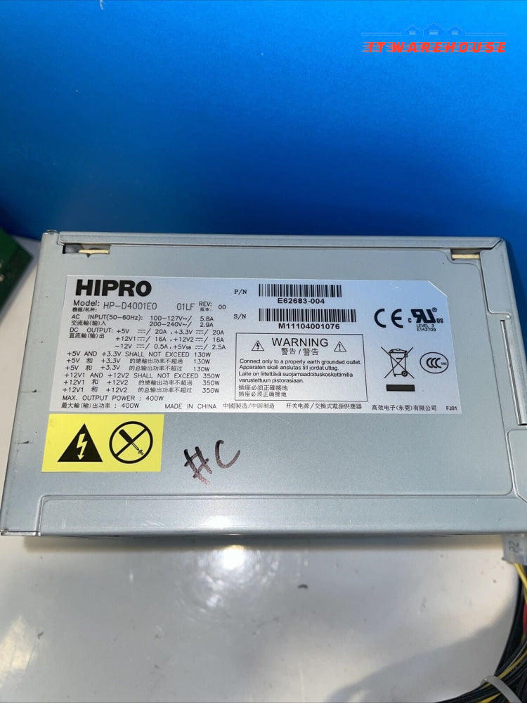 Dell Vostro 460 ATX DT | 350W Power Supply PSU | VK6V1 0VK6V1