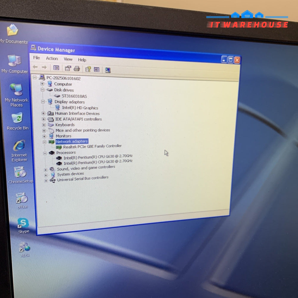Dell Vostro Intel Pentium G630 2.7GHz 4GB RAM 160GB HDD Windows xp pro sp3