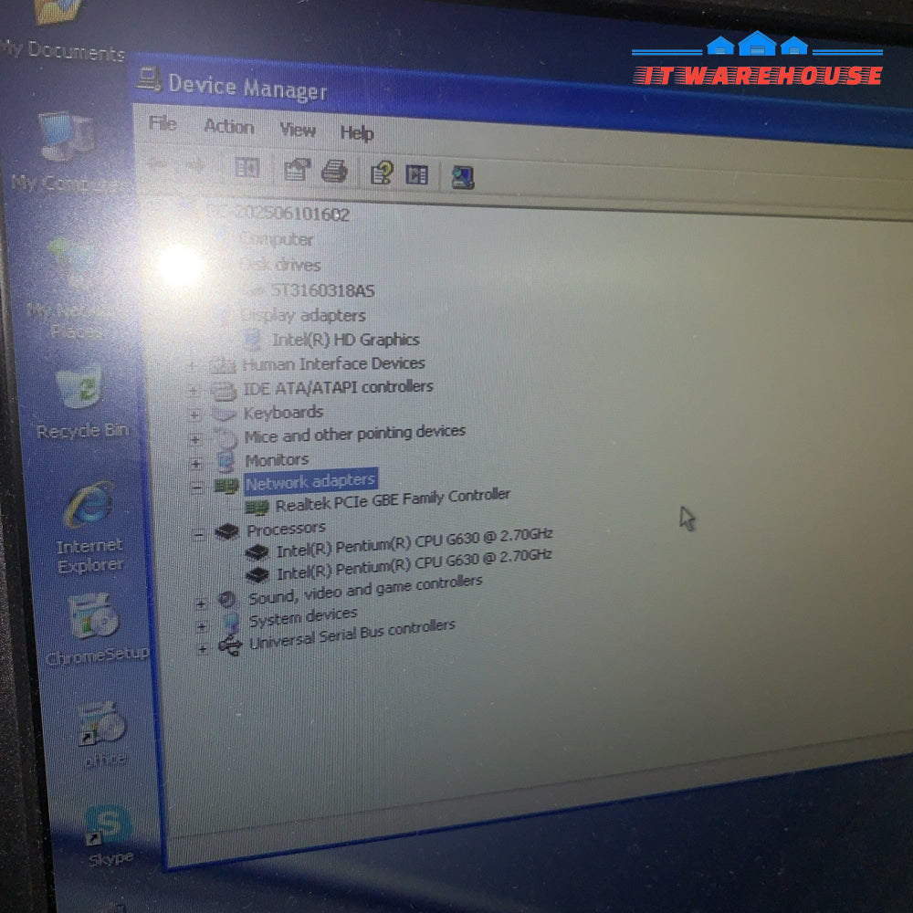 Dell Vostro Intel Pentium G630 2.7GHz 4GB RAM 160GB HDD Windows xp pro sp3