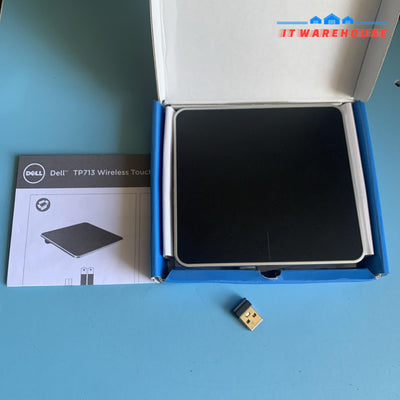 DELL Wireless Touchpad Computer Mouse TP713 w/ USB Receiver New Open Box