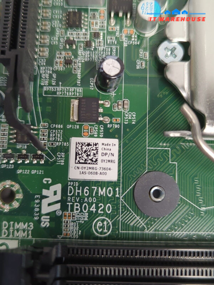 Dell XPS 8300 VOSTRO DH67M01 Motherboard mATX Y2MRG 0Y2MRG Tested -