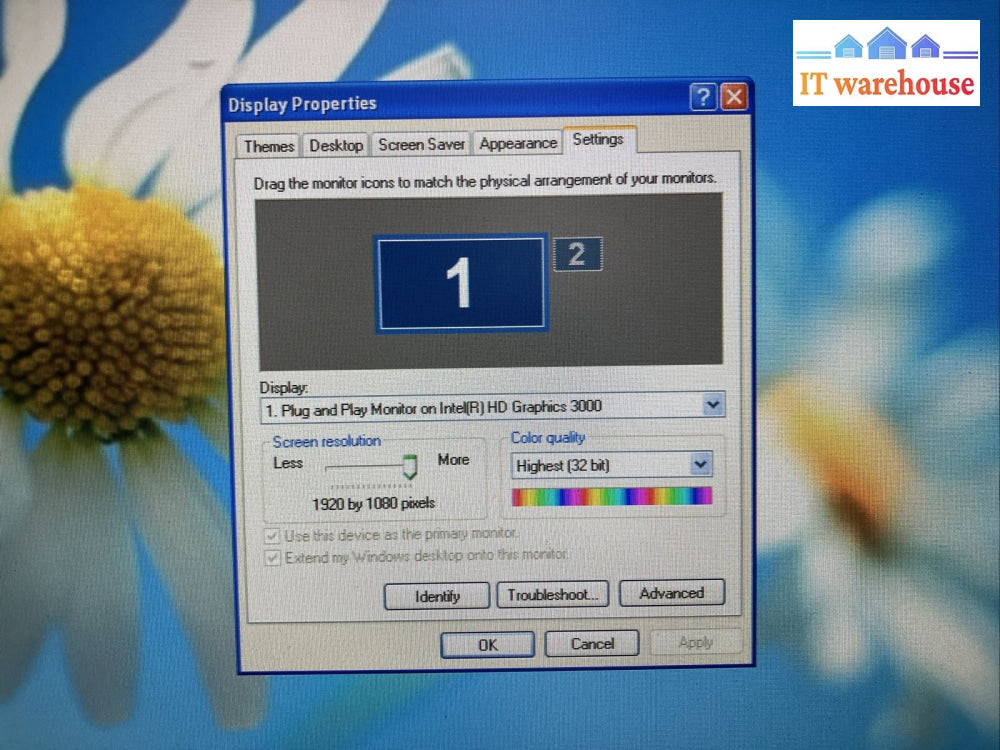Dell Xps 8500 Desktop Intel I7-3770 Cpu / 4Gb Ram 250Gb Hdd Windows Xp ~