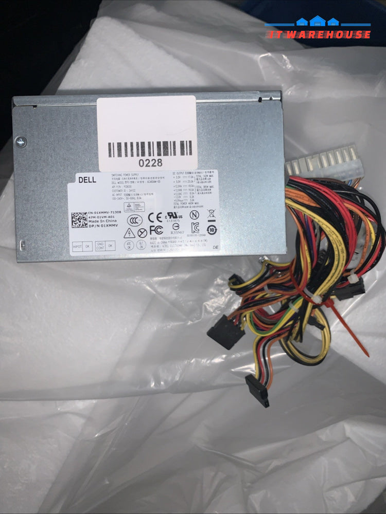 Dell XPS 8900 AC460AM-00 460W 24-Pin 4-Pin 12V ATX Power Supply 01XMMV 06GXM0