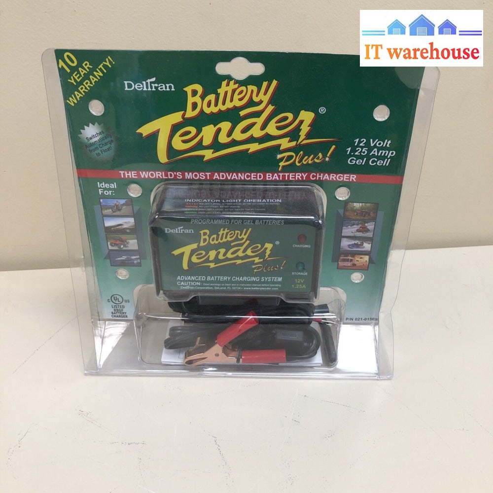 $ Deltran Battery Tender Plus 12V 1.25A Automatic Advanced Battery