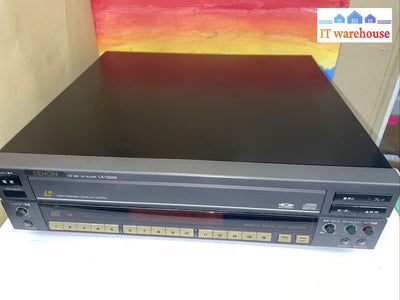 Denon Cd Cdv Ld Player La-1300K (No Remote)