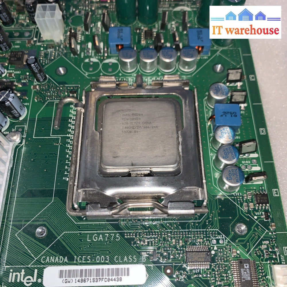 ⭐️Desktop Motherboard Gateway 560GE C77881-306 Socket LGA 775 with CPU