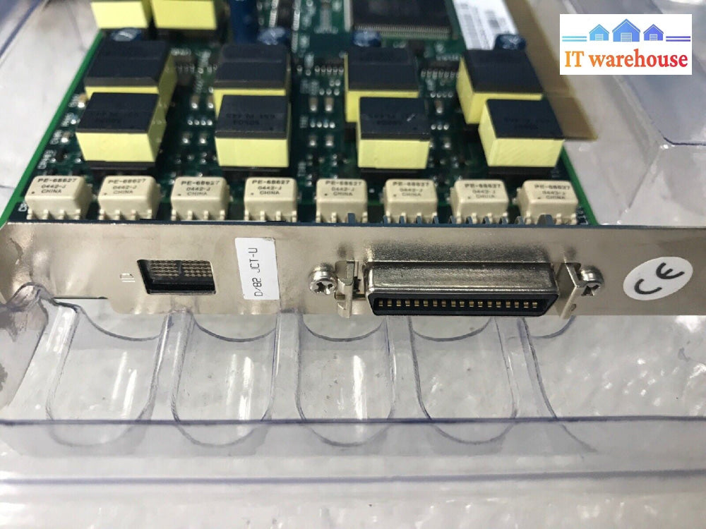 Dialogic D/82JCT-U Gateway 8 Port PCI PBX Integration Board w/ 4-port USB