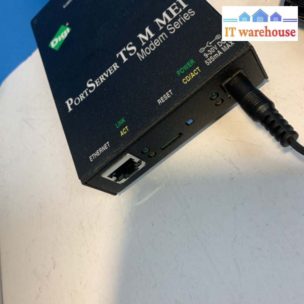 DIGI PORTSERVER TS 3 M MEI MODEM SERIES W/ AC ADAPTER