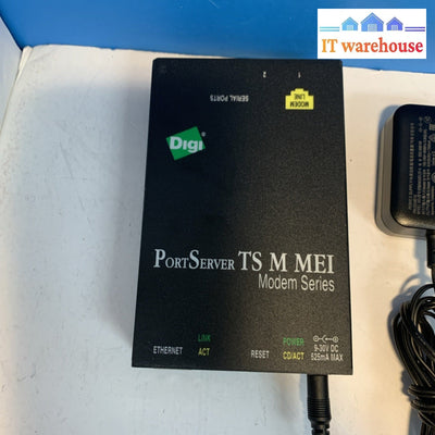 DIGI PORTSERVER TS 3 M MEI MODEM SERIES W/ AC ADAPTER