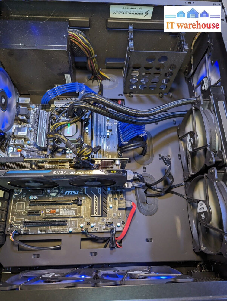 - Digital Storm Desktop Pc I7-7700K/16Gb Ddr4/500Gb Ssd + 2Tb Hd/ Gtx970 4Gb/Win10