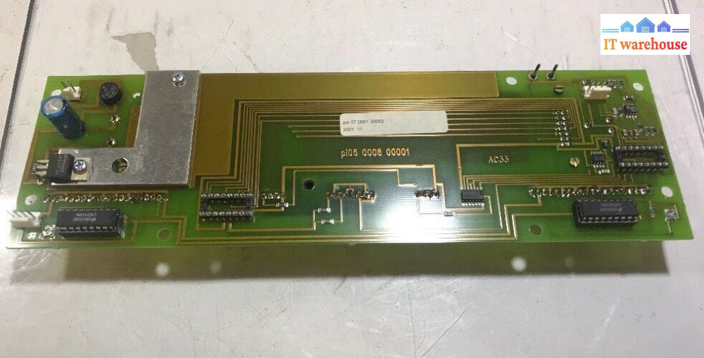  DISPLAY PANEL PI05 0008 00001 FOR   INTER ACOUSTICS CLINICAL AUDIOMETER AC33  