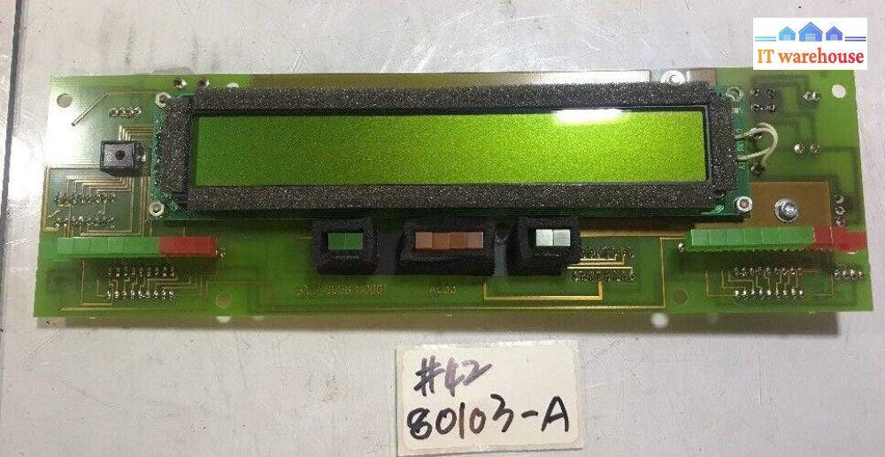  DISPLAY PANEL PI05 0008 00001 FOR   INTER ACOUSTICS CLINICAL AUDIOMETER AC33  