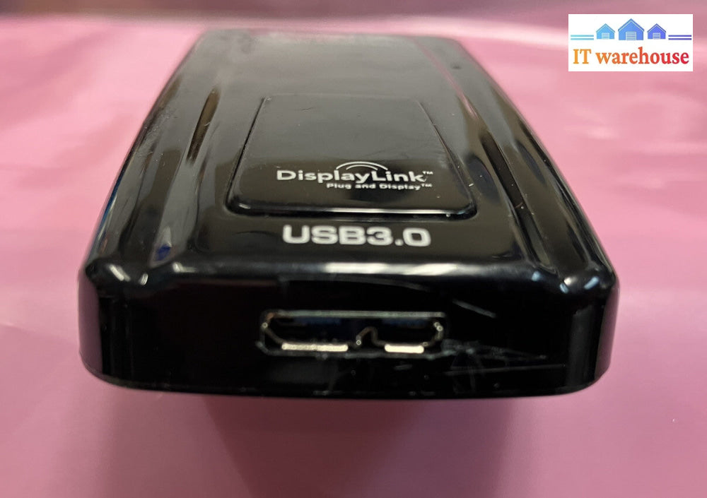 ~ DisplayLink PLUGABLE Uga-3000 Micro B USB To DVI Multi-Display Adapter