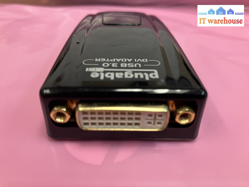 ~ DisplayLink PLUGABLE Uga-3000 Micro B USB To DVI Multi-Display Adapter