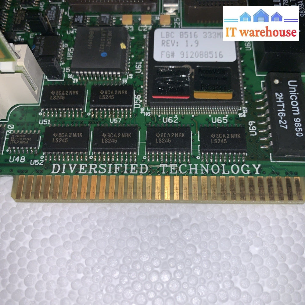 Diversified Technology ISA Data Acquisition Motion Control Board Vintage Industr