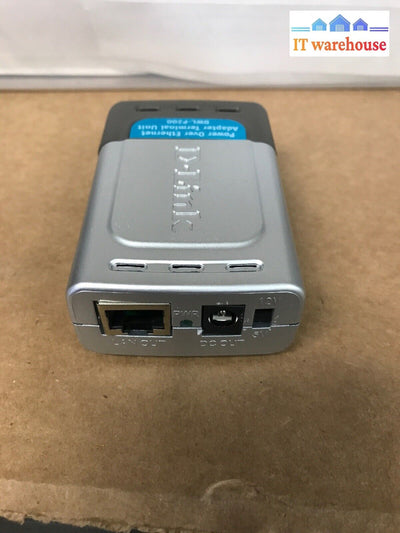 Dlink Power On Ethernet Adapter Terminal Dwl-P200 + 12 V Ac Adapter @@@