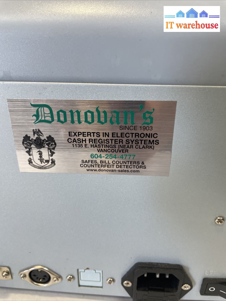 Donovan Sales Cash Register