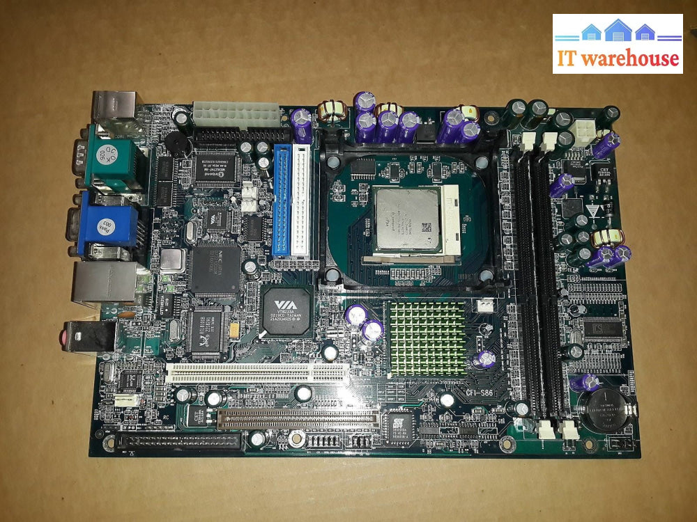 + DTK CFI-S86 motherboard w/P4 CPU
