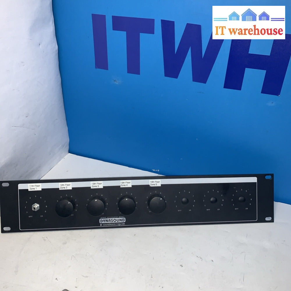 DYNASOUND DSRMP attenuator panel
