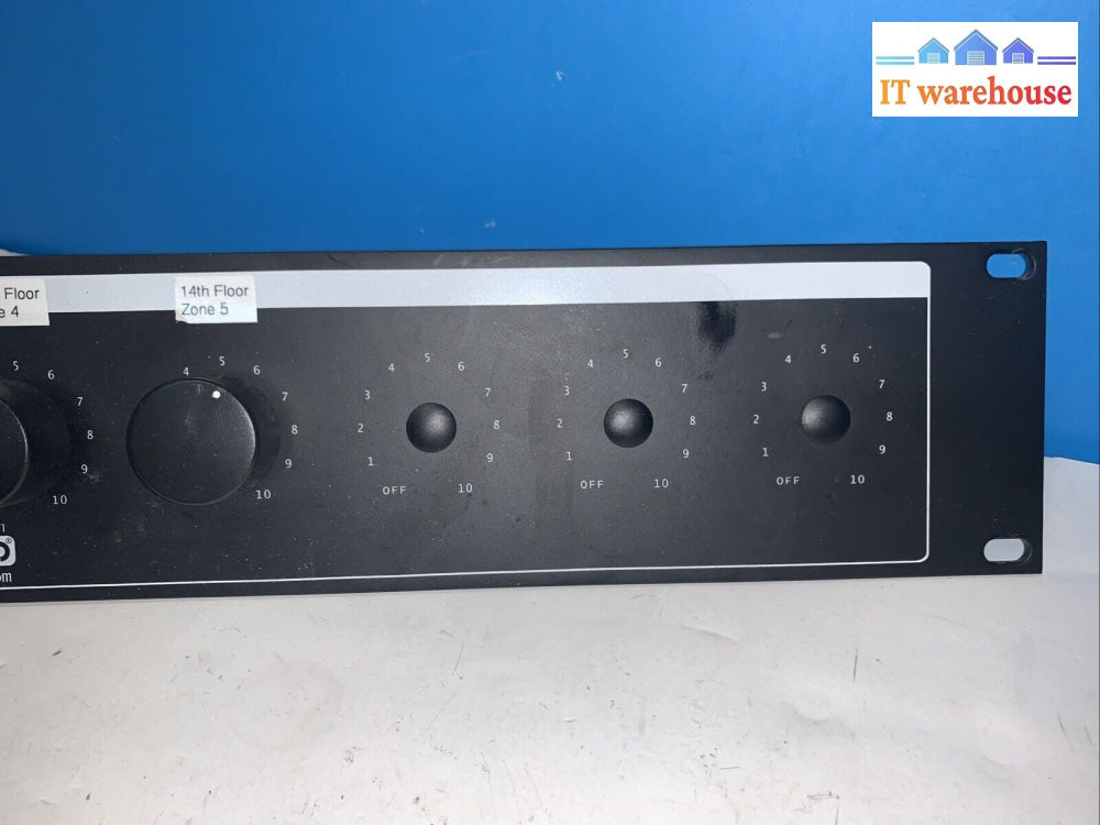 DYNASOUND DSRMP attenuator panel