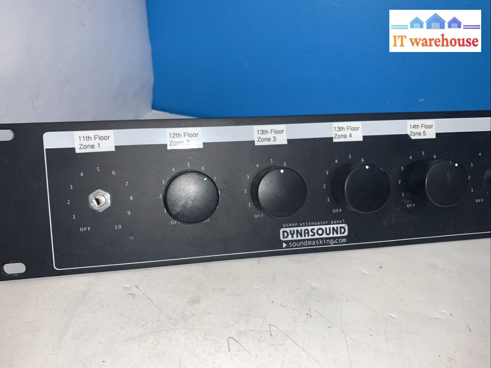 DYNASOUND DSRMP attenuator panel