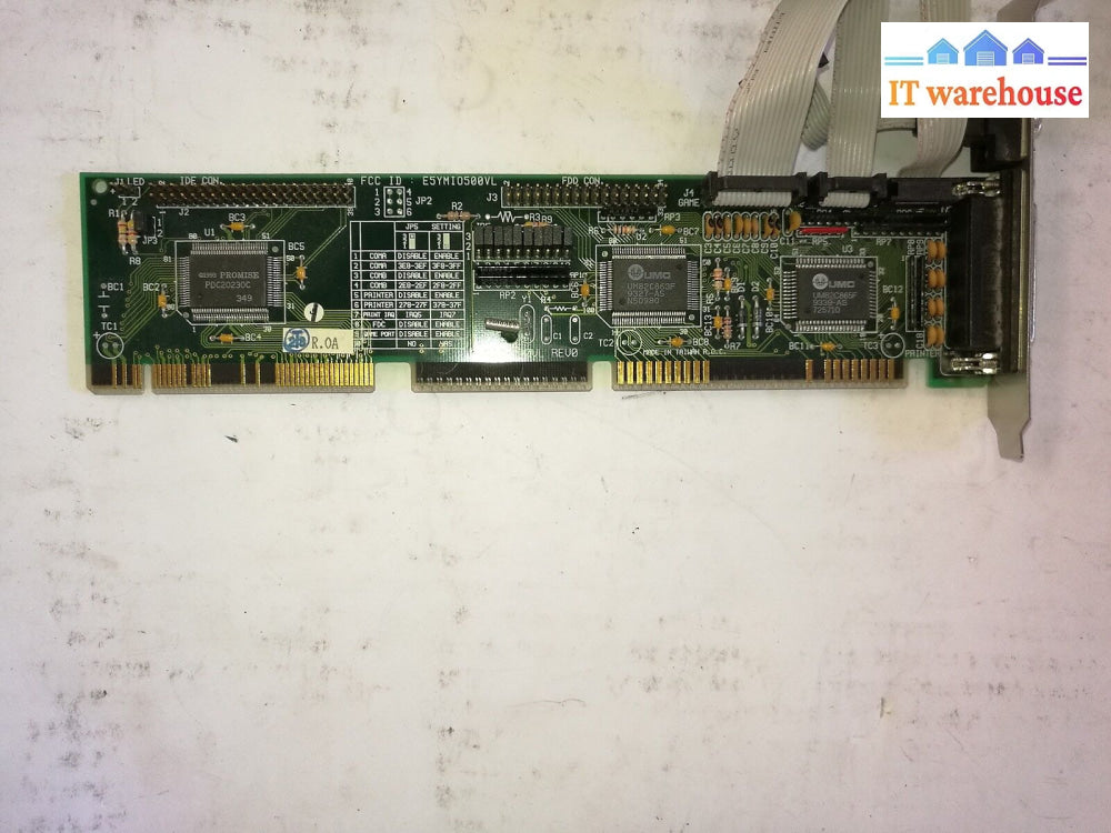 + E5Ymi0500Vl Mio- 500Vl Vesa Local Bus Multi I/O Card