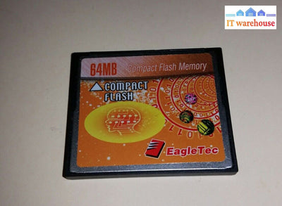 Eagletec 64Mb Compact Flash Memory Et-Cpf64P