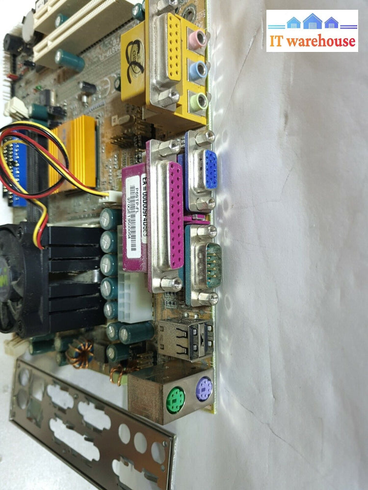 - Ecs Elitlgroup P6Stp-Fl Mainboard Piii Socket 370 Small P3 Motherboard W/Cpu