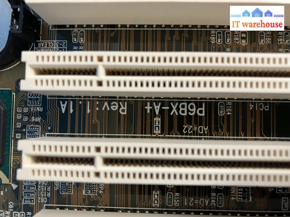 ~ ECS MOTHERBOARD P6BX-A+ W/ Pentium II Processor SL38M & (128MB+64MB) SDRAM