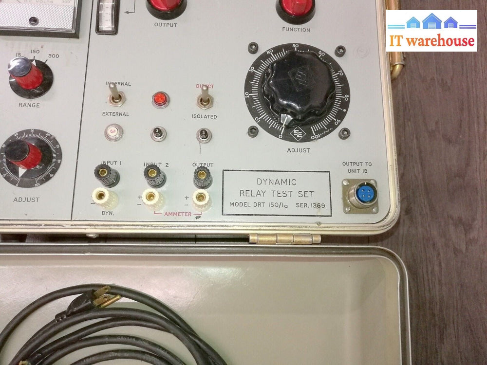 Electrical Testing Instruments Ltd DYNAMIC RELAY TEST SET DRT 150/la SER 1369 *